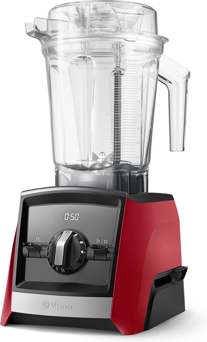 Vitamix A2500i Ascent - high performance blender - 3 programma's - 2.2 PK motor - 2 liter kan - 10 jaar garantie - rood – foto 5