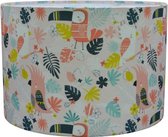 Lamp Babykamer Roze Toucan - Babylamp Tropisch -  Land of Kids Kinderlamp