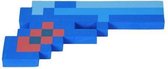 Minecraft Pixel Foam - Pistool Blauw 21cm