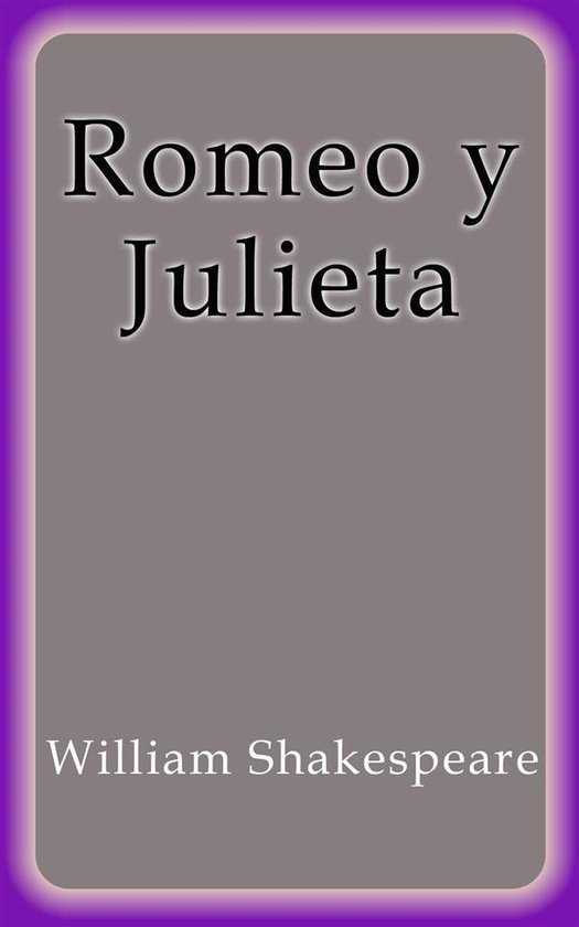Romeo y Julieta - cover