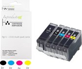 Improducts® Inkt cartridges - Alternatief Canon PGI-5 / CLI-8 multi pack