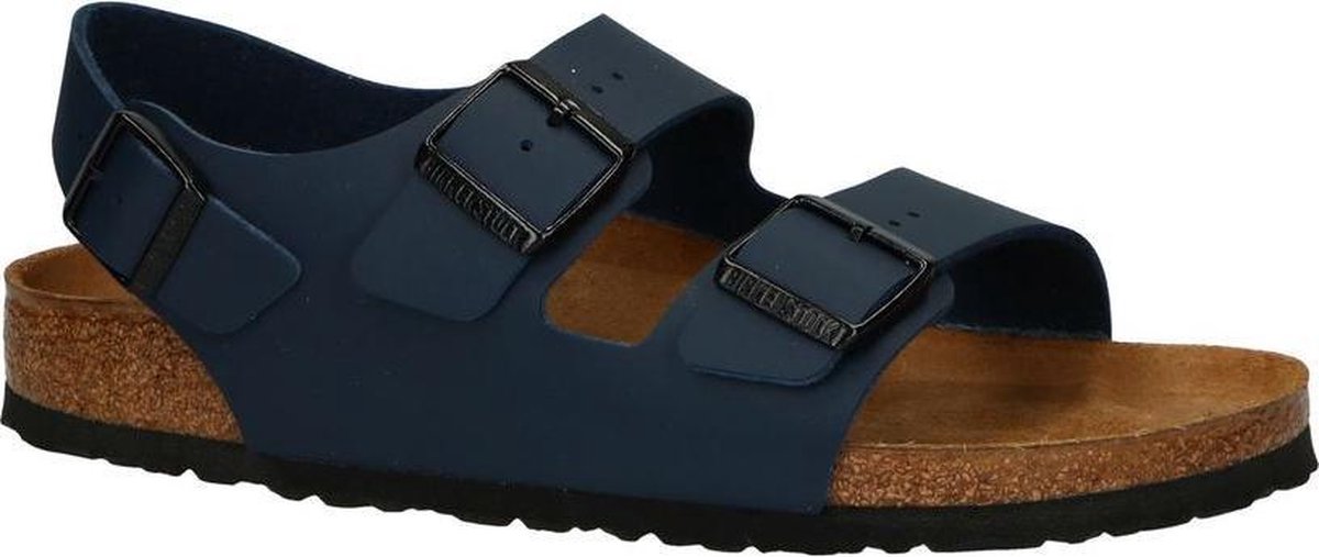 Birkenstock Milano Heren Sandalen Blauw