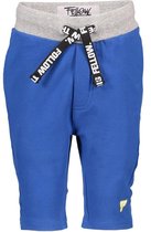 Moodstreet Jongens Sweat Shorts Solid - Blauw - Maat 104