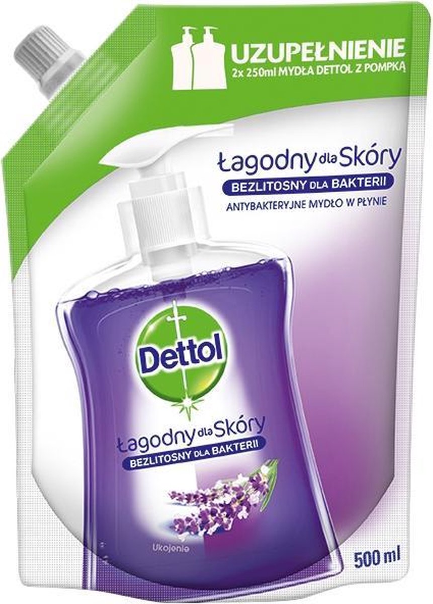Dettol - Antibacterial Liquid Soap Solace 500Ml