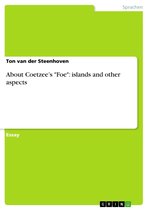 About Coetzee's 'Foe': islands and other aspects