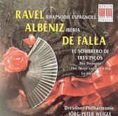 Ravel: Rhapsodie espagnole; Albéniz: Iberia; De Falla: El Sombrero de Tres Picos