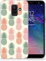 Samsung Galaxy�A6 (2018) Uniek TPU Hoesje Ananas