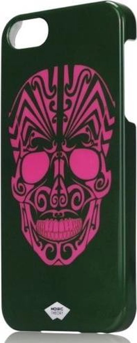 Telefoonhoesje Apple iPhone 5/5s/SE - Mosaic Theory SKULL