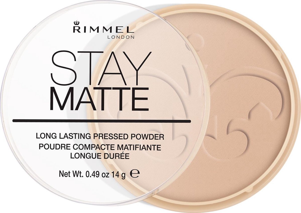 Rimmel London Poeder Stay Matte 005 Silky Beige 14GR