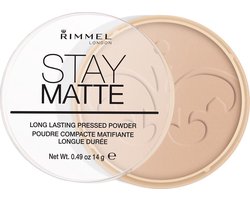 Rimmel London Stay Matte Pressed Powder - Silky Beige - Beige