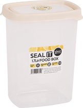 Wham Seal It Vershouddoos - Rechthoekig - 1,7 Liter - Set van 3 Stuks - Creme