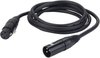 DAP Audio DMX kabel 15m - DMX XLR Kabel- 15m (Zwart)