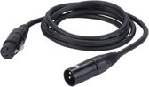 DAP Audio DMX kabel 15m - DMX XLR Kabel- 15m (Zwart)