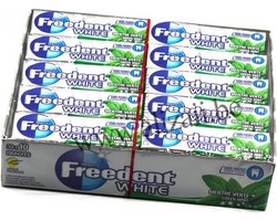 Freedent White Green Mint kauwgom
