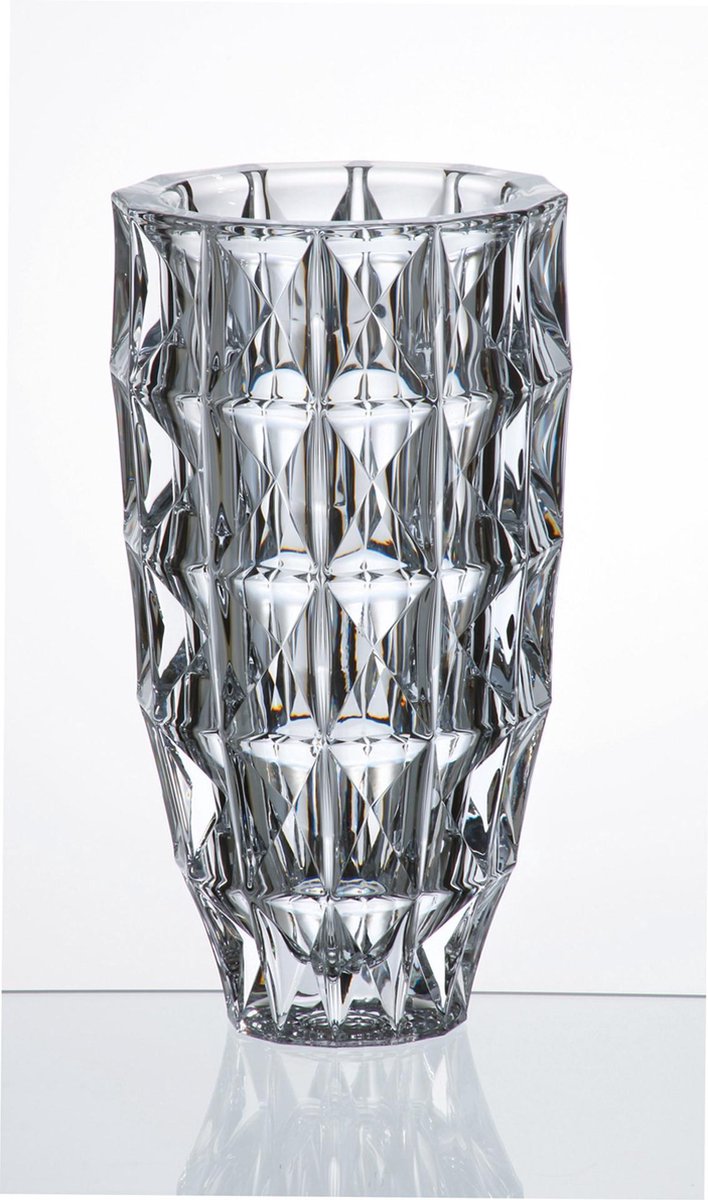 Kristallen Schaal Diamond 28 cm.