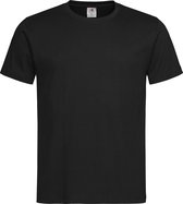 Zwart t-shirt v-hals L