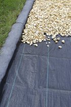 Nature - Anti worteldoek gronddoek  zwart 100 x 2.10 mtr 100 gr  p/m²