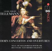 Deutsche Naturhorn Solisten, Neue Düsseldorfer Hofmusik - Telemann: Horn Concertos And Overtures (CD)