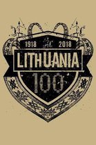 Lithuania 100 1918 - 2018