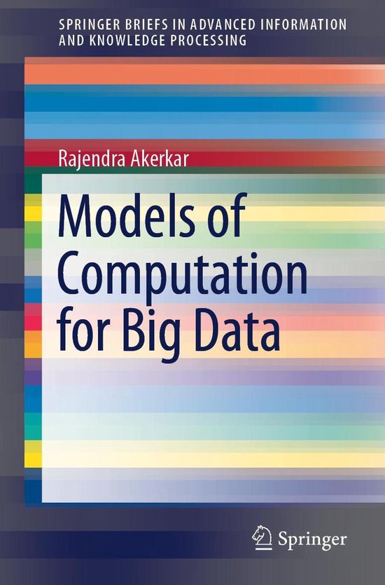 Computer Science (R0) - Models of Computation for Big Data - cover