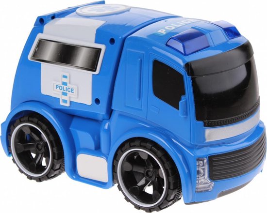 Eddy Toys Speelgoed Wagen Politie Blauw 15 X 10 X 23 Cm | bol.com