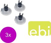 Europet Bernina Suction Cup With Clip A 3 - Accessoires d'aquarium - 3 x 4-6 mm