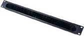 APC 1U Cable Pass-Thru w/ Brush Strip black