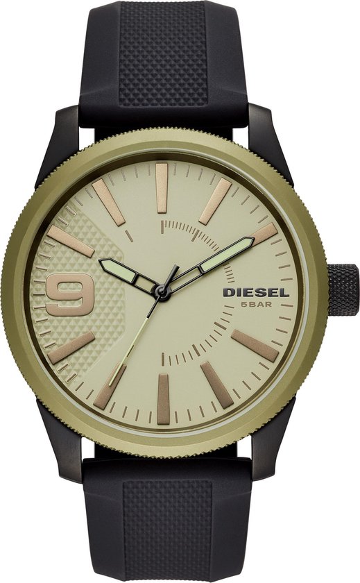 Diesel Crème Mannen Horloge DZ1875 | bol.com