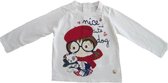 Mayoral Meisjes Cute blouse - Wit - Maat 74/9Mnd