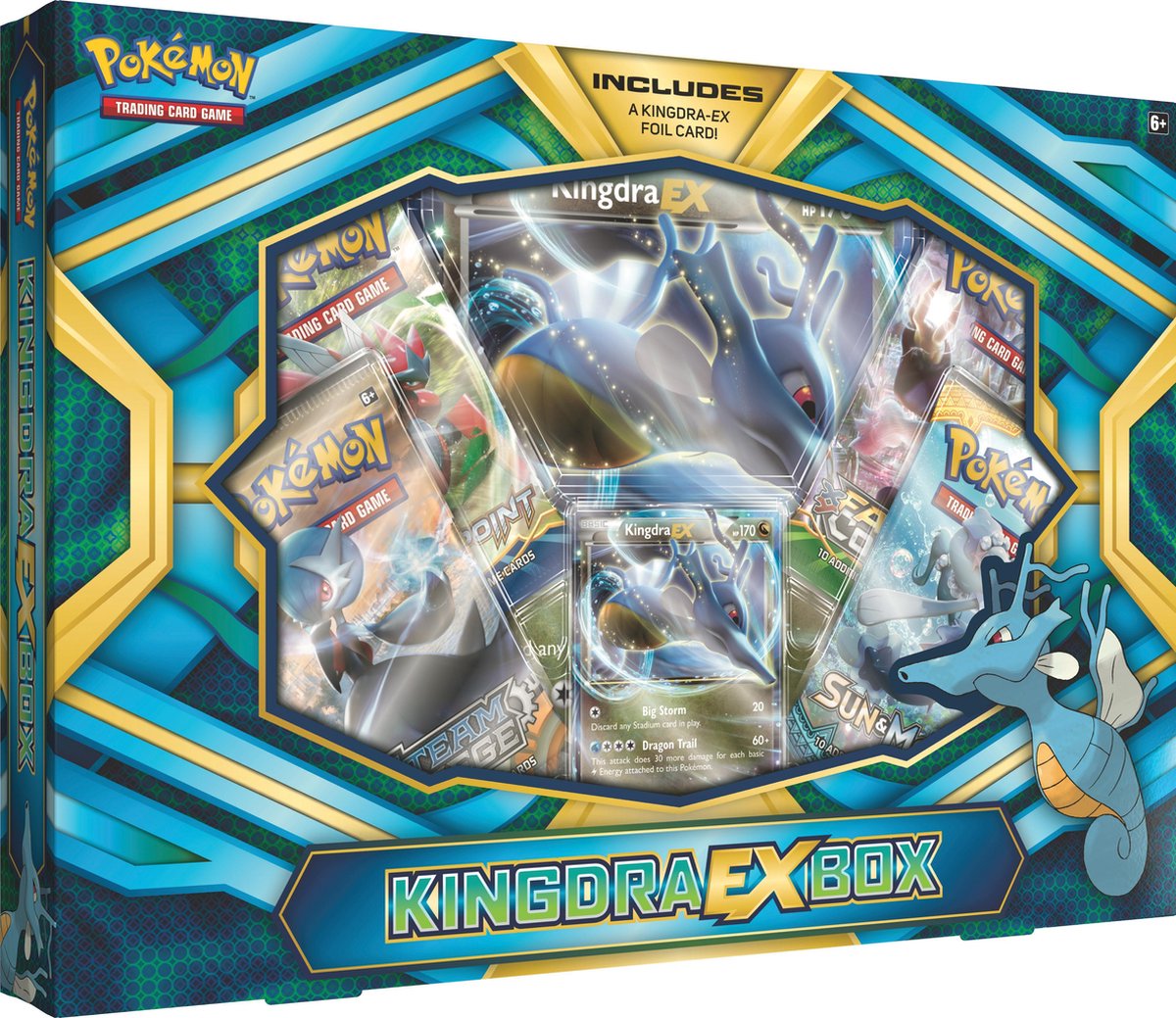 Pokémon Kingdra EX Box - Pokémon Kaarten - Pokémon