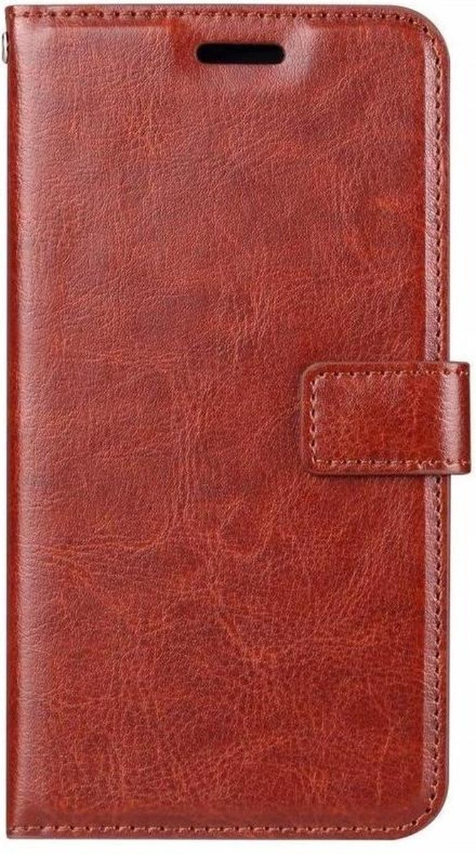 Telefoonhoes Geschikt voor: Nokia 2 Portemonnee hoesje bruin