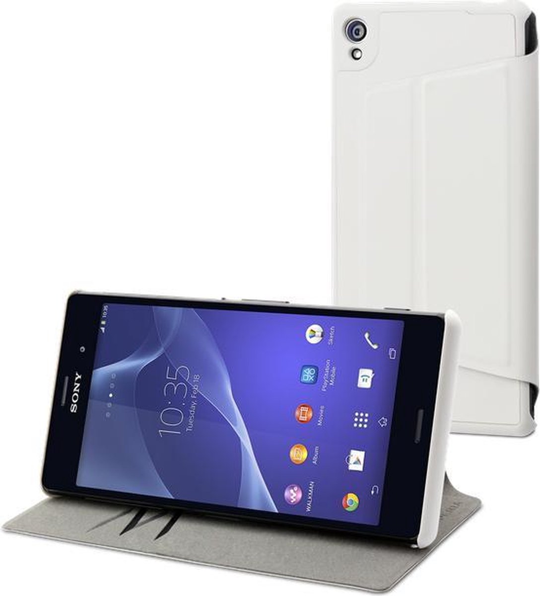 Muvit Ultra Slim Folio Case Sony Xperia Z3 - Wit