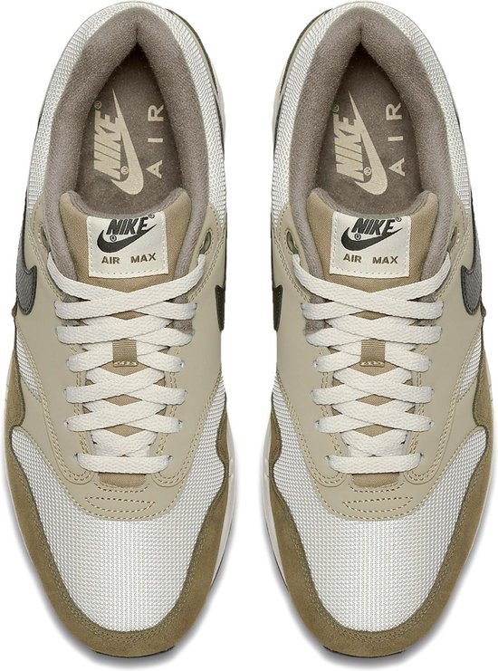 Nike Air Max 1 Sneakers Heren Sneakers - Maat 42.5 - Mannen - beige/groen |  Bestel nu!