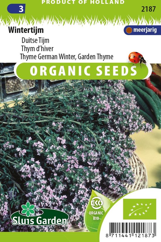 Sluis Garden – Wintertijm, Duitse Tijm – BIO zaden