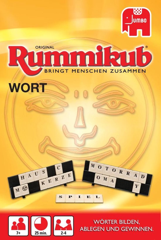 Thumbnail van een extra afbeelding van het spel Rummikub WORT Kompakt Rummikub Wort Bordspel Tile-based