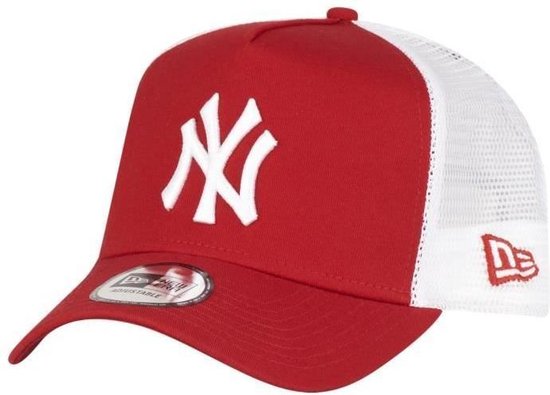 New Era CLEAN TRUCKER 2 New York Yankees Cap - Red - One size
