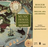 Roger Rooman: Prelude, Aria and Sinfonia