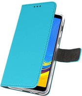 Bestcases Pasjeshouder Telefoonhoesje Samsung Galaxy A7 (2018) - Blauw