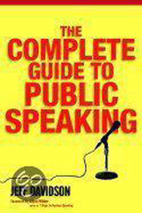 The Complete Guide to Public Speaking - cover