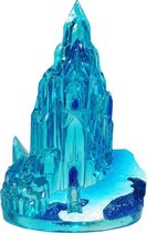 Disney Frozen - Grand ornement d'aquarium de château de glace - 13 x 9 x 6 cm