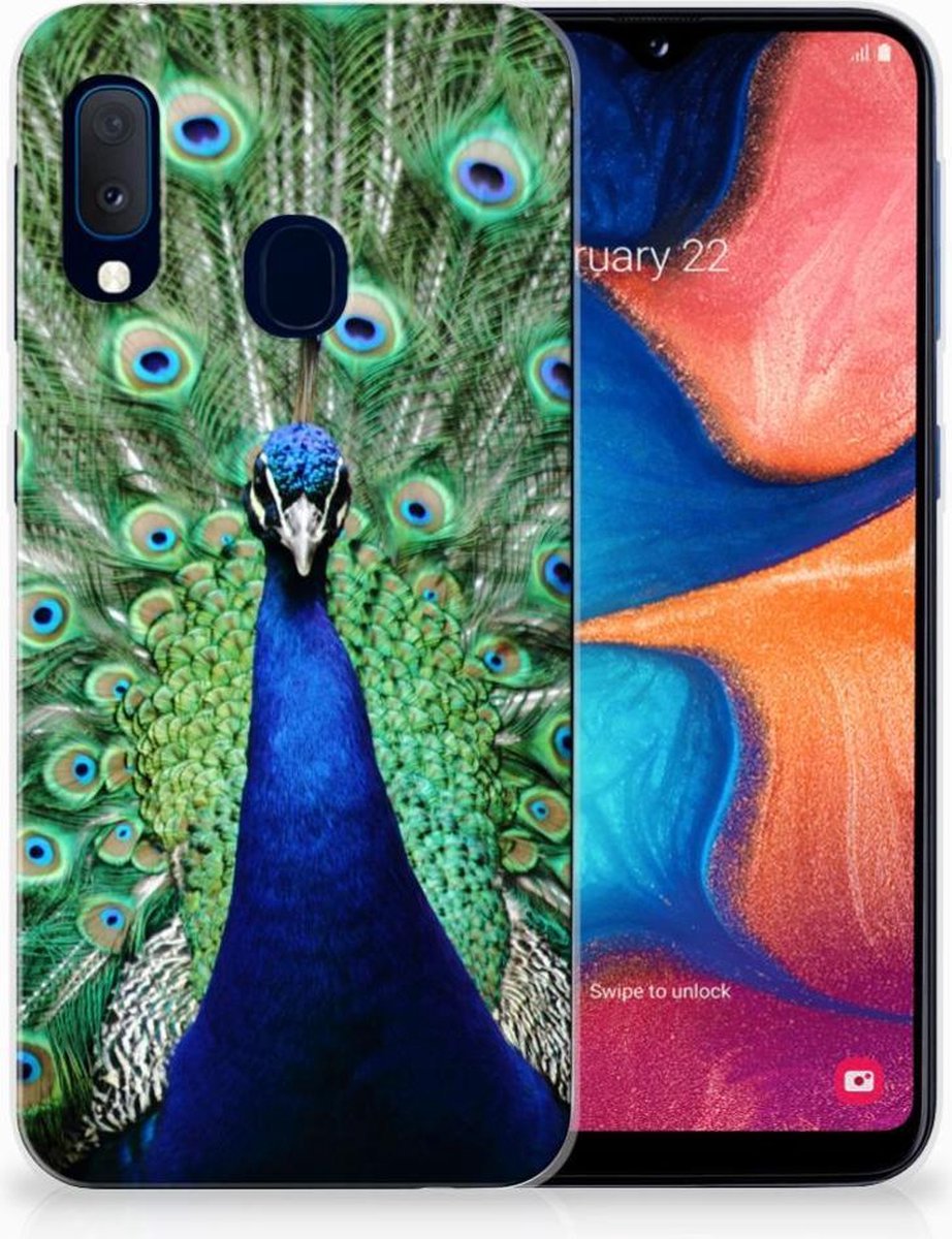 Samsung Galaxy A20e TPU Hoesje Pauw