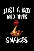 Just A Boy Who Loves Snakes