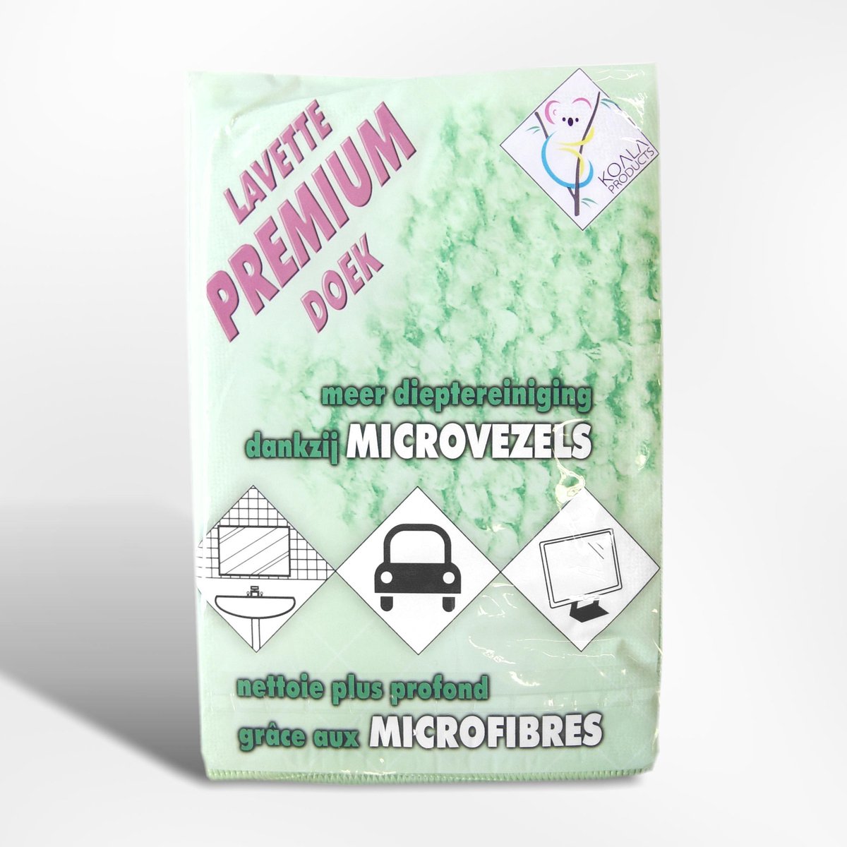 Goedkoopste KOALA PREMIUM Microvezel doek 40 x 40 cm- 4 stuks