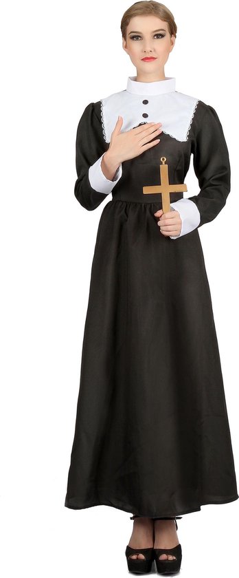 LUCIDA - Nonnen pak voor dames - L - Volwassenen kostuums | bol.com