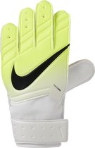 Nike Goalkeeper Jr Match - Keepershandschoenen - Kids - White/Volt/Black - Maat 7