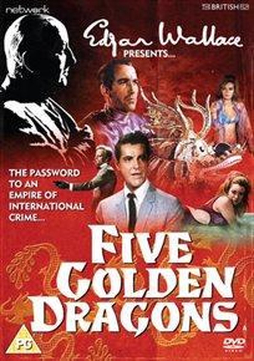 Network Releasing Edgar Wallace Presents: Five Golden Dragons DVD Engels