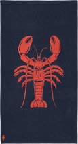 Seahorse Lobster - Strandlaken - 100 x 180 cm - Navy