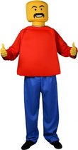 Morphsuits™ Mcc Kids Mr Block Head  - SecondSkin - Verkleedkleding - 91/104 cm