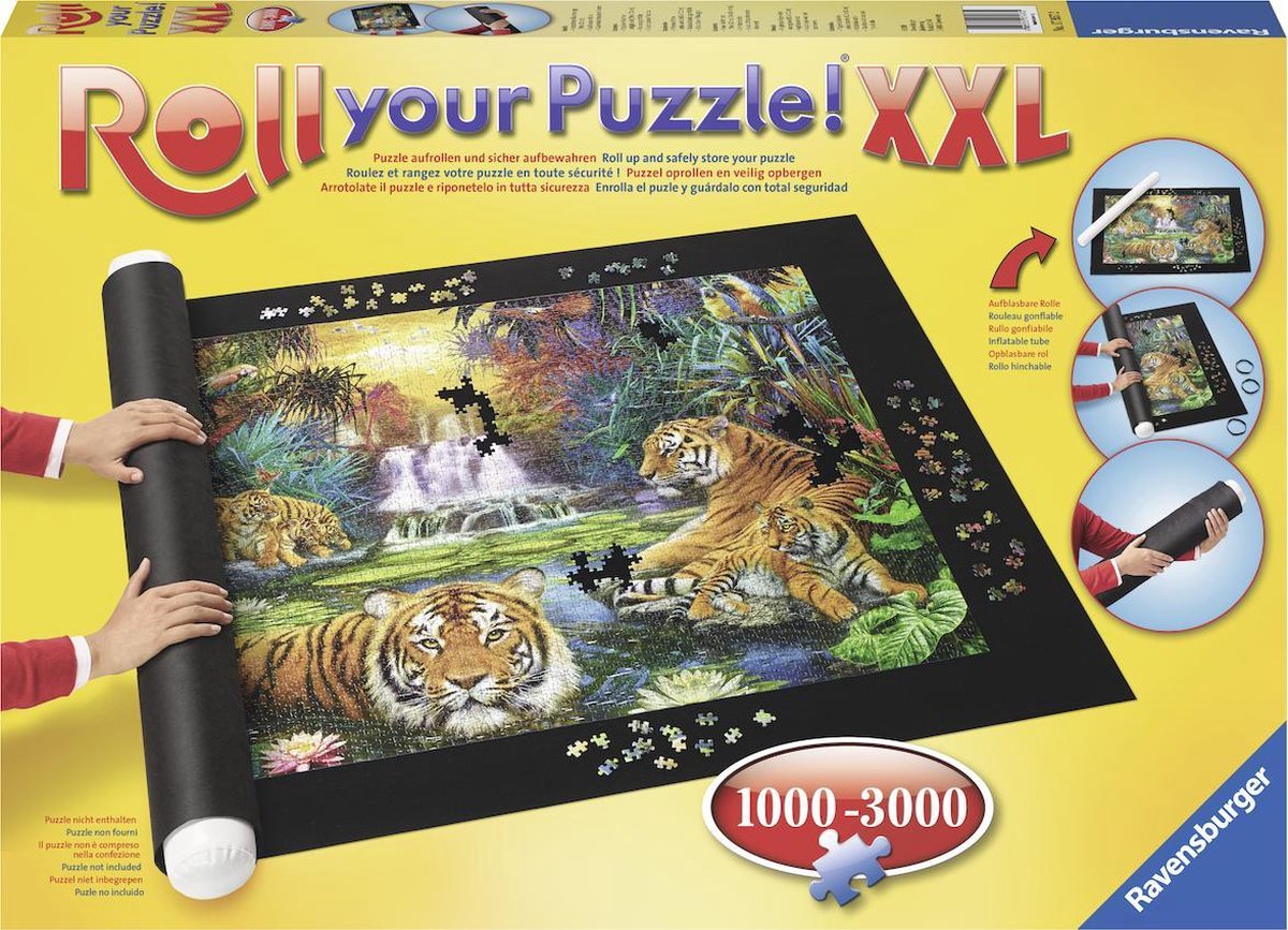 Ravensburger Roll Your Puzzel XXL 1000 t/m 3000 stukjes - 110x66cm - Puzzelmat