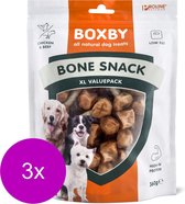 Proline Boxby Bone Snack - Hondensnacks - 3 x 360 g Valuepack